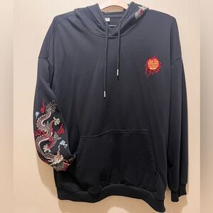 Dragon 🐉 Embroidered XL Hoodie
